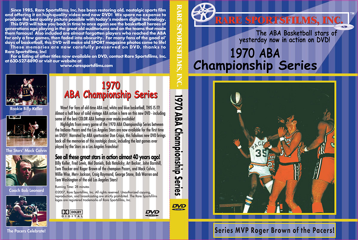 1970 ABA Championship Series DVD Cover